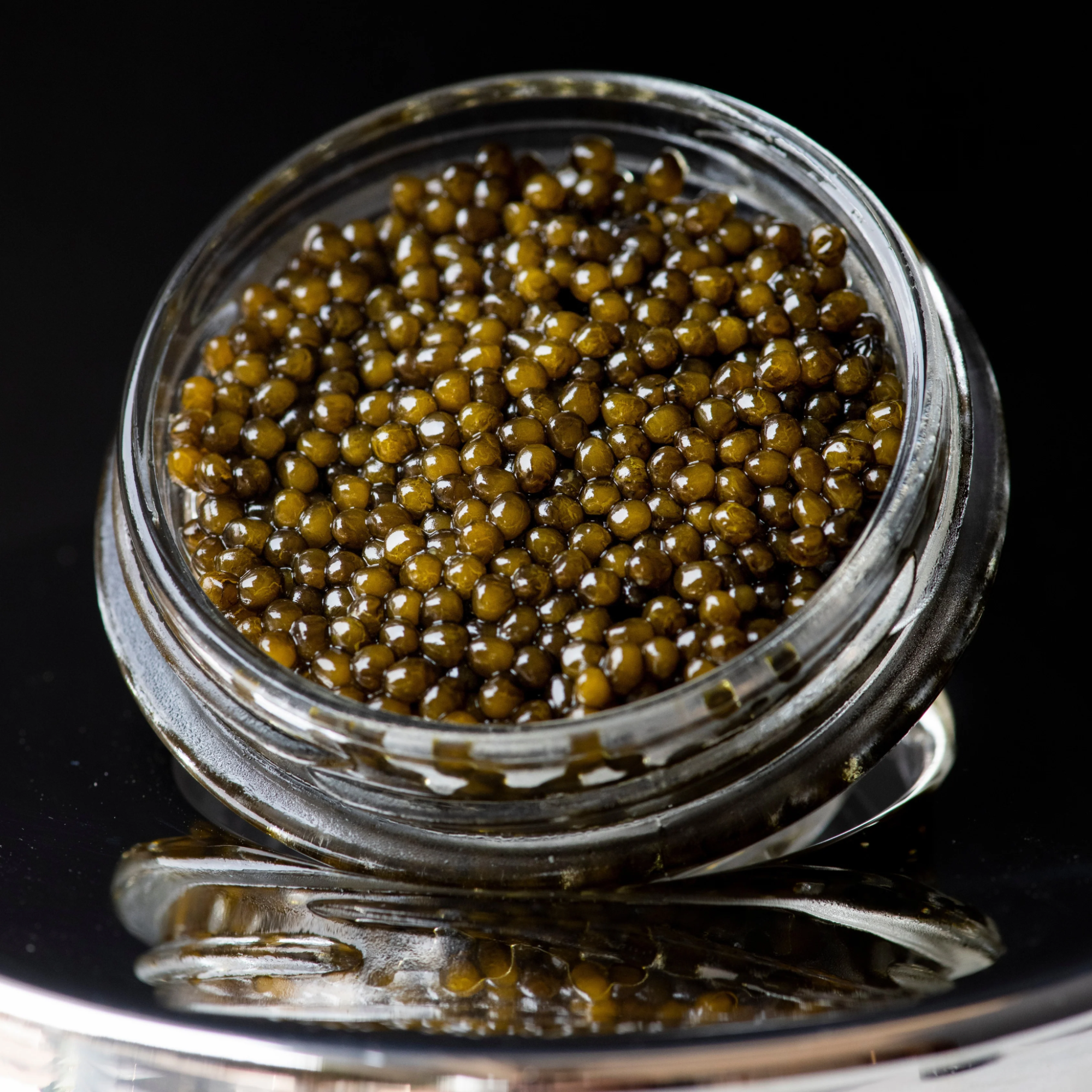 A tin of caviar