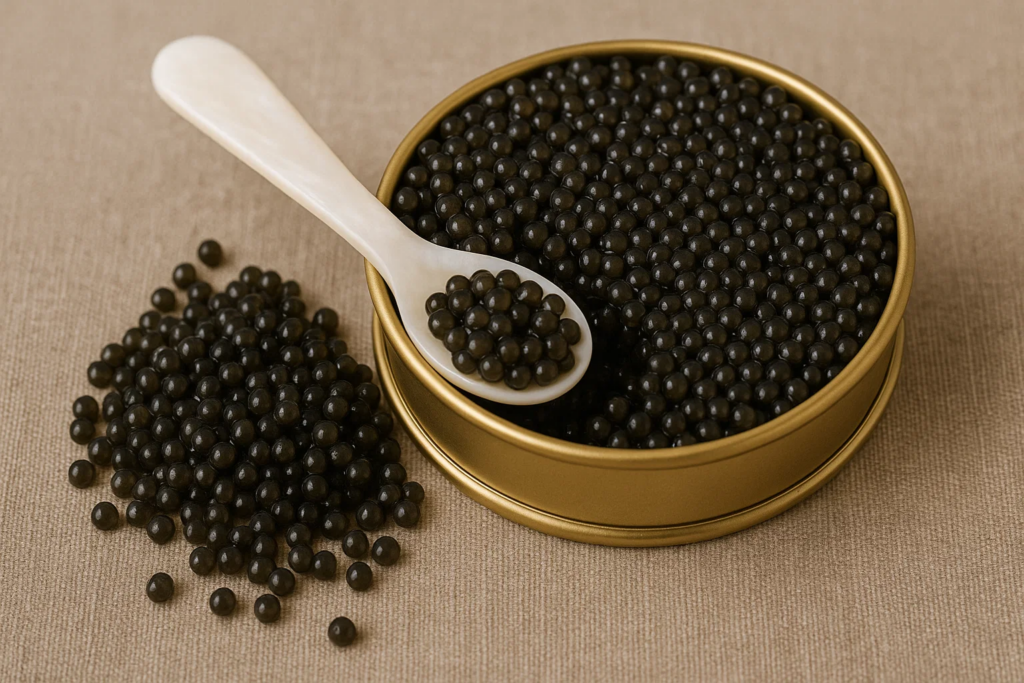 A tin of luxury Caviar