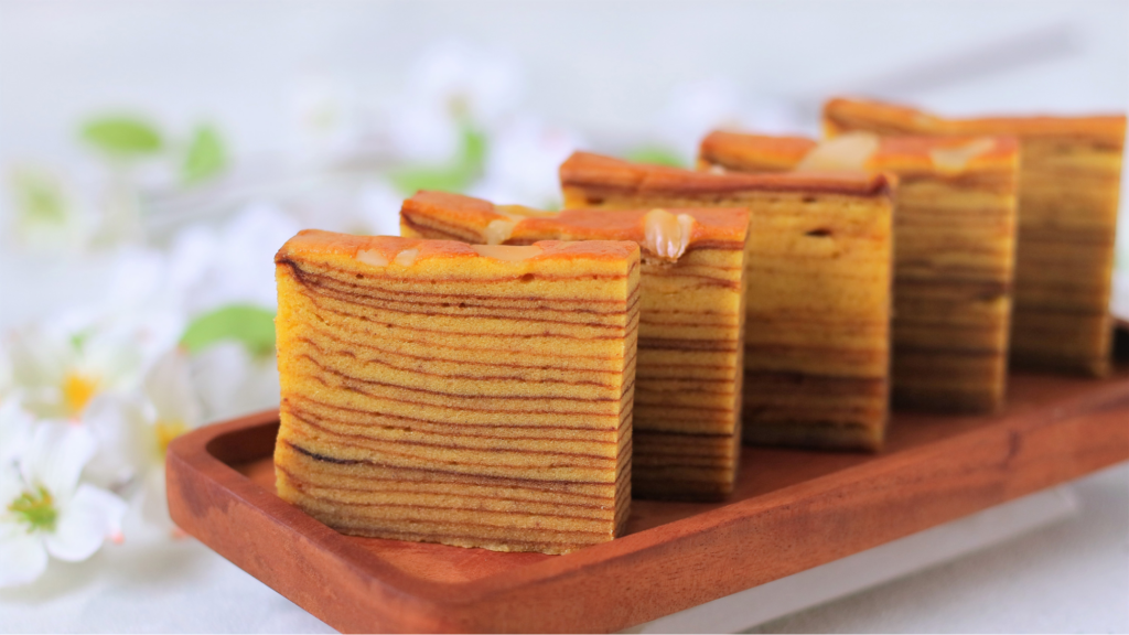 Lapis Legit, a traditional Indonesian cake to gift on special occasions